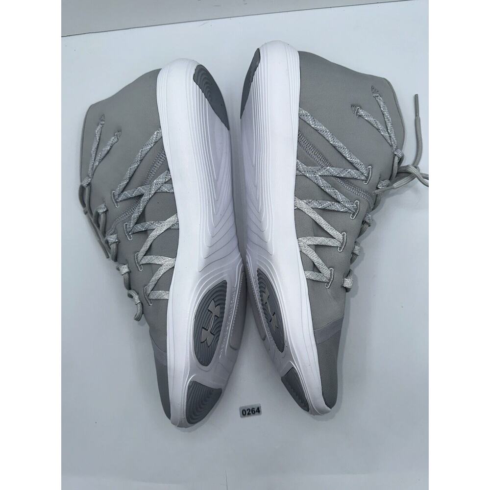 Under Armour Street Precision Mid Sneaker, Sz 12 - Picture 8 of 14